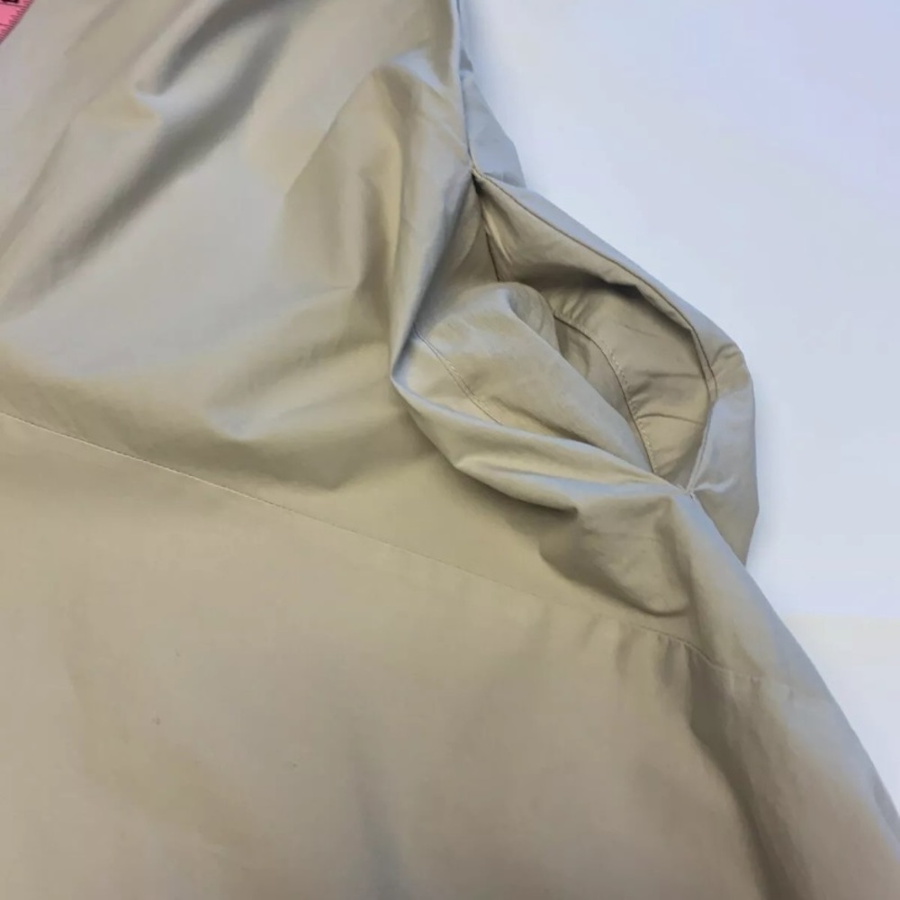 COS tan V neck swing dress-pockets-made in Turkey- Size 8 - Picture 4 of 9